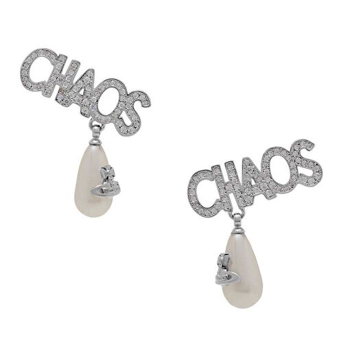 Vivienne Westwood Chaos Pearl Earrings